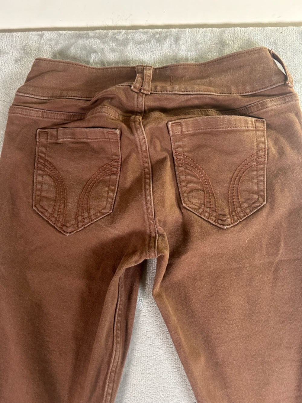 Hollister low rise Brown Flared Pants - Picture 9 of 9